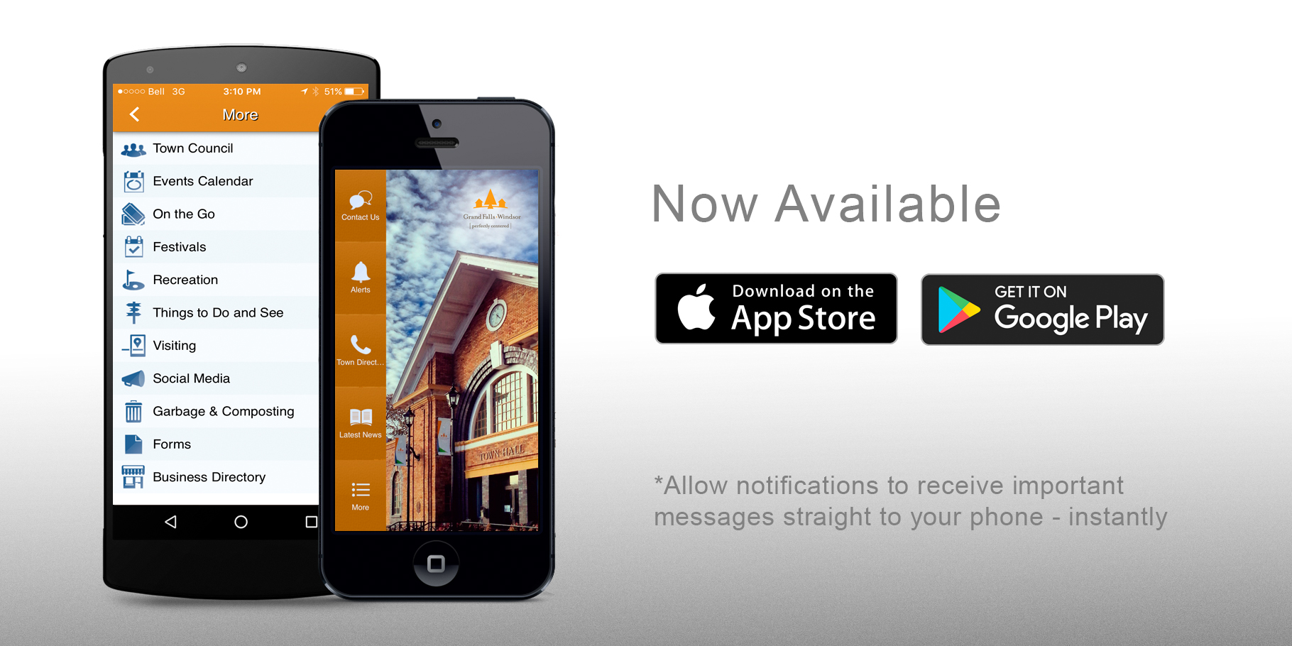 Town App, Grand Falls, NL, AppAds Promotions, Newfoundland App Developer