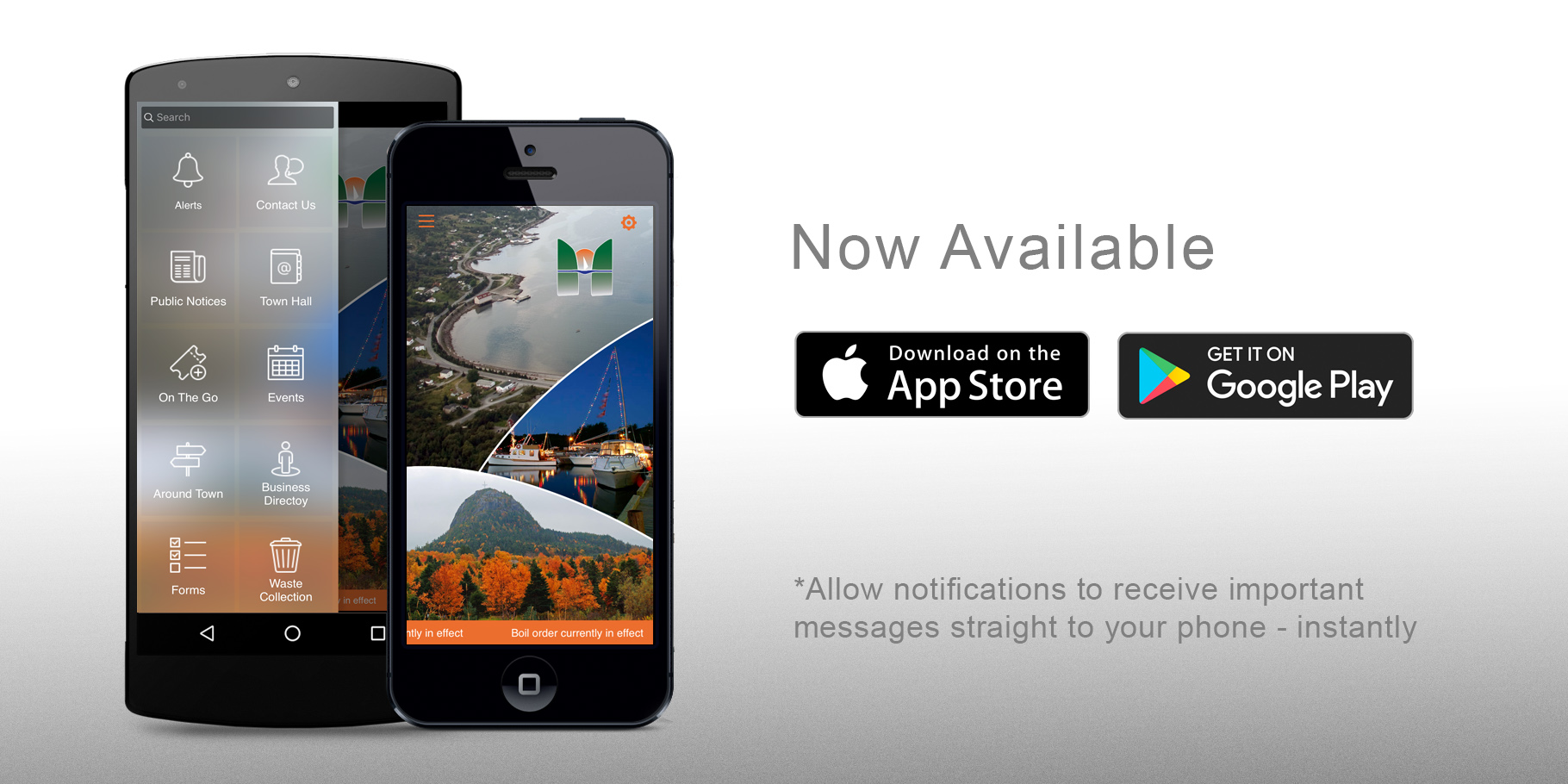 Town of Holyrood App, AppAds Promotions, NL